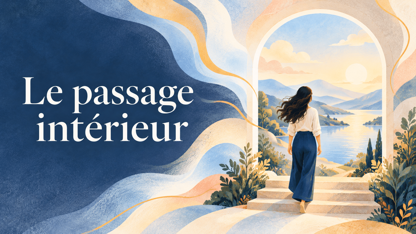 Illustration symbolique du passage intérieur et de la transformation